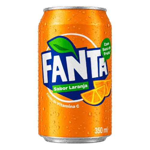 Refrigerante Laranja Lata Fanta 350ml