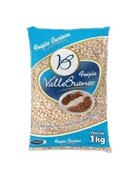 Feijão Valle Branco 1Kg