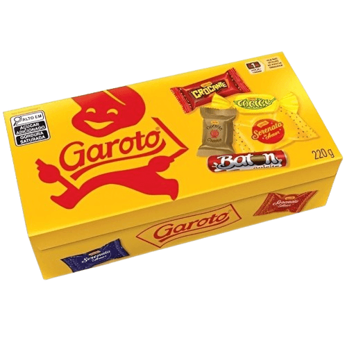 Caixa de Bombom Garoto 220g