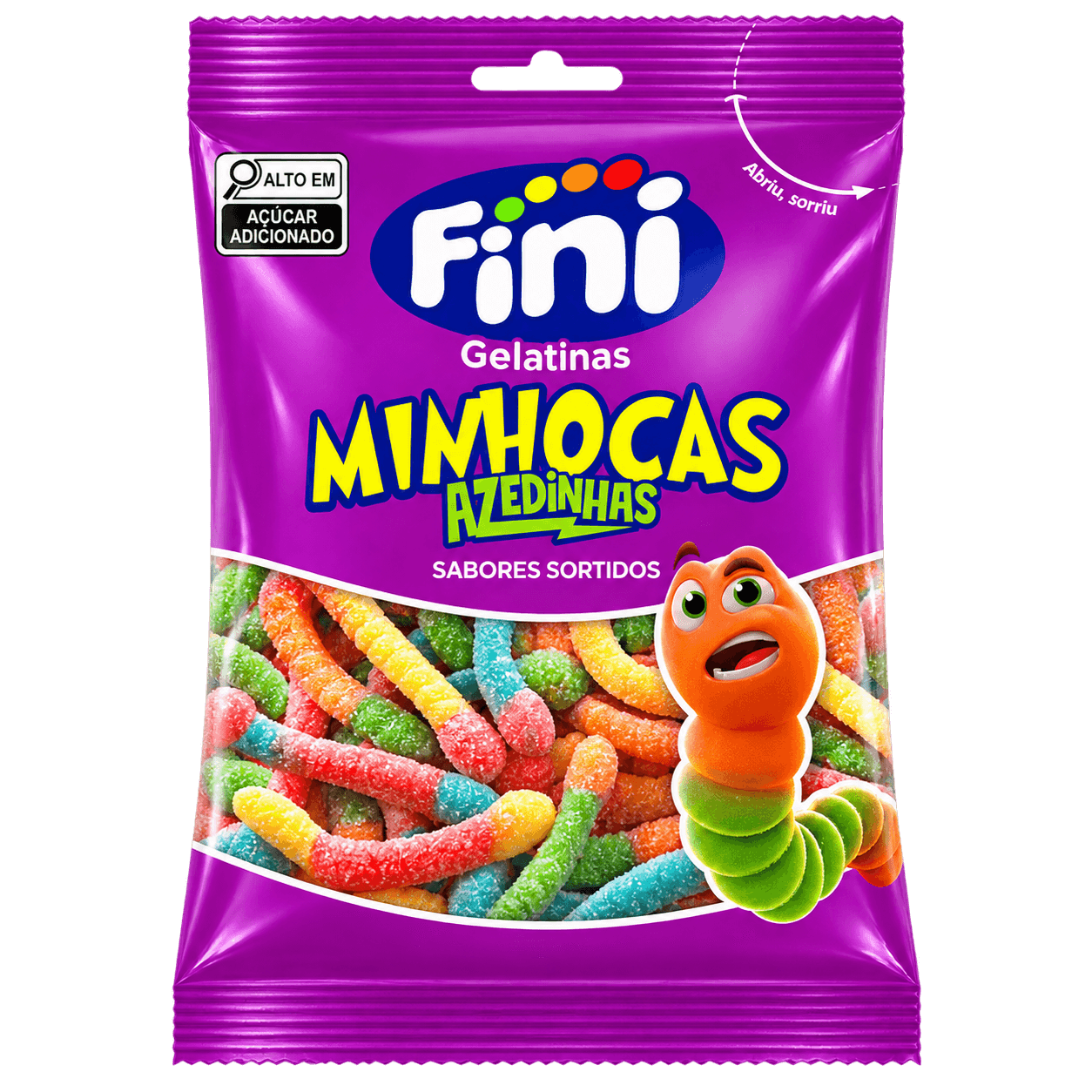 Bala Fini Minhocas Azedinhas