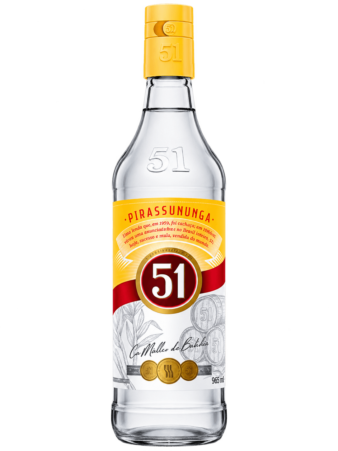 Cachaça 51 Pirassununga 965ml