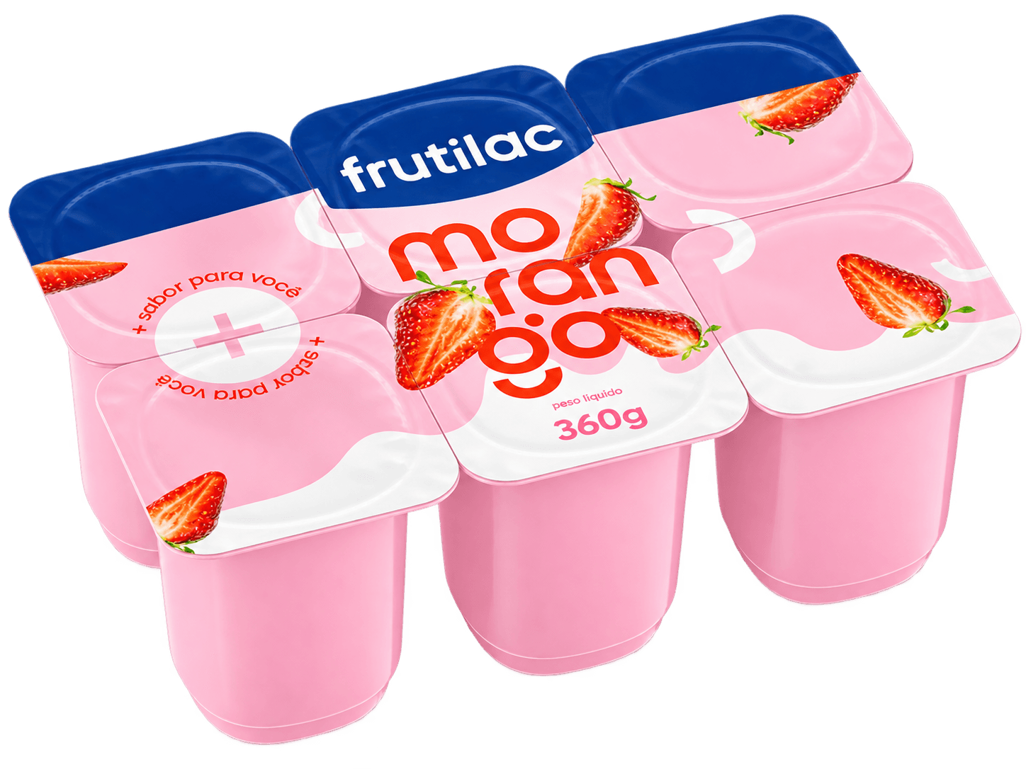 Frutilac Bebida Láctea Bandeja 360g