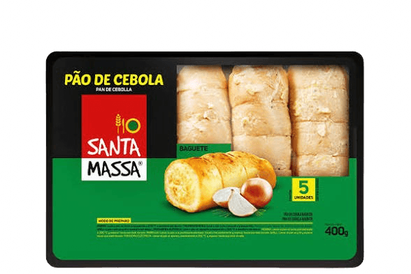 Pão de Cebola Santa Massa 400g