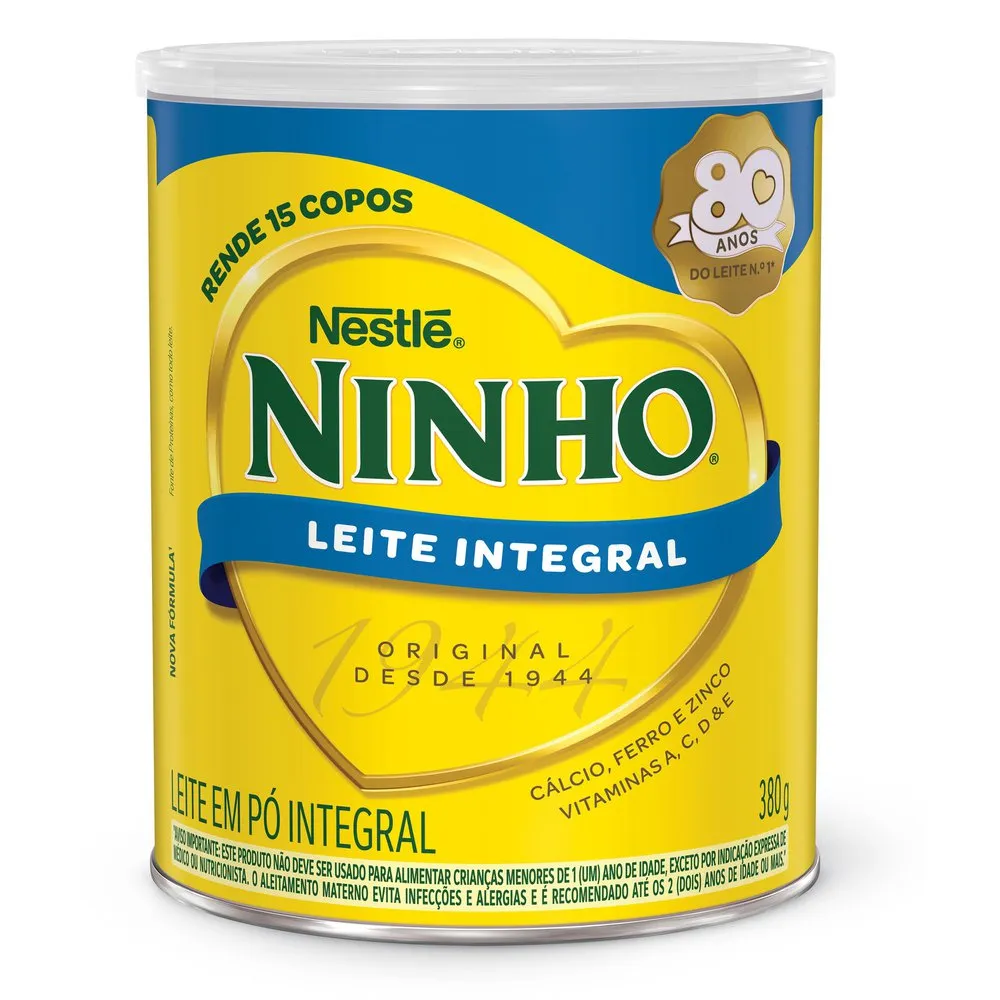 Leite Integral Ninho 380g