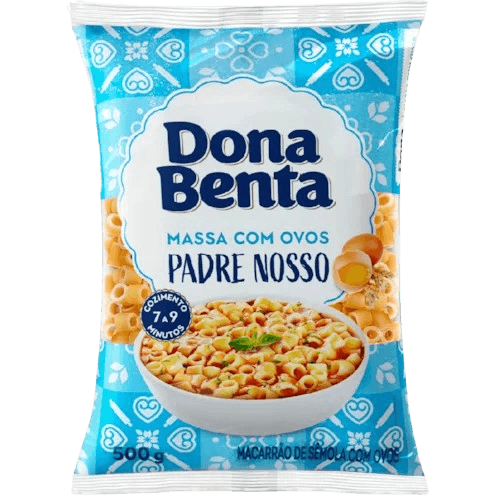Macarrão Massa c/Ovos Padre Nosso Dona Benta 500g