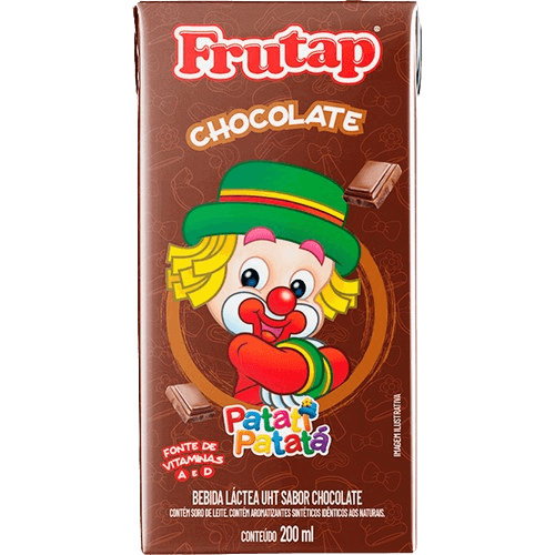 Bebida Lactea Sabor Chocolate Frutap 200ml