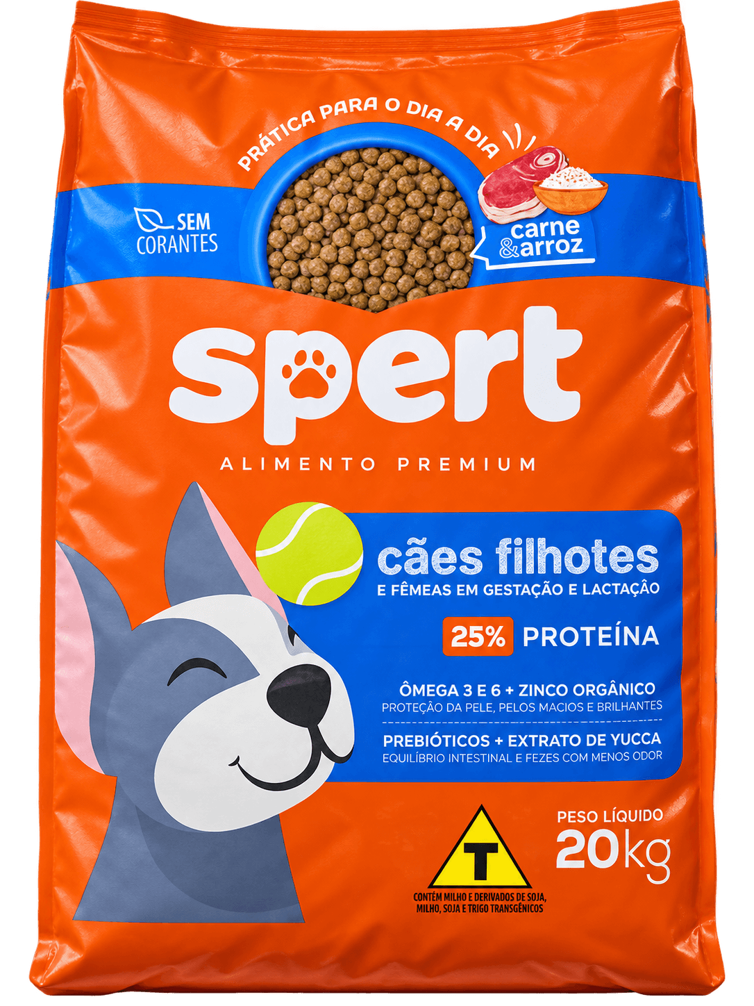 Spert Filhote Carne e Arroz 20kg