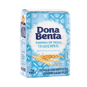 Farinha de Trigo Tradicional Dona Benta 1Kg