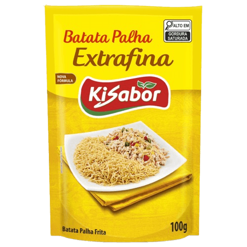 Batata Palha Extrafina KiSabor 100g