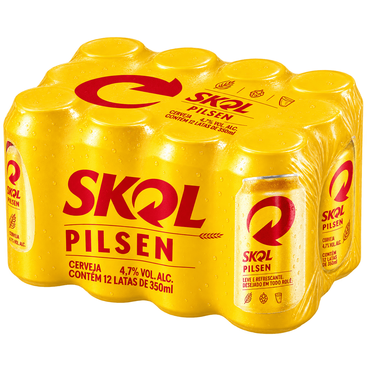 Fardo Skol Pilsen 12x350ml